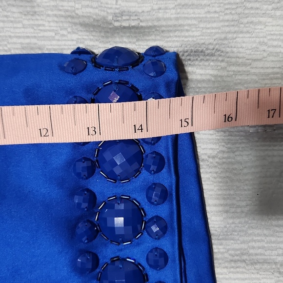 Marciano Mini skirt, Royal Blue, Size 10 - Picture 5 of 7